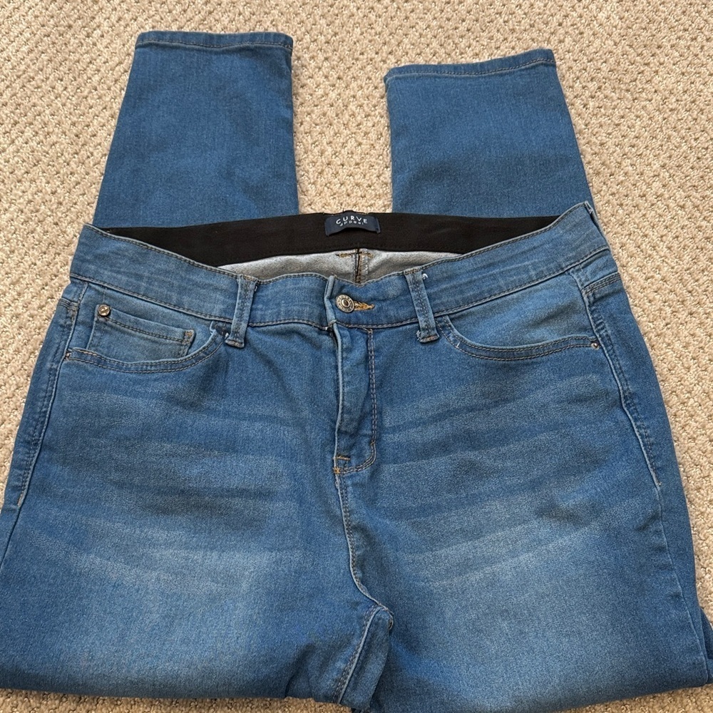 Classic Blue Skinny Jeans for Women